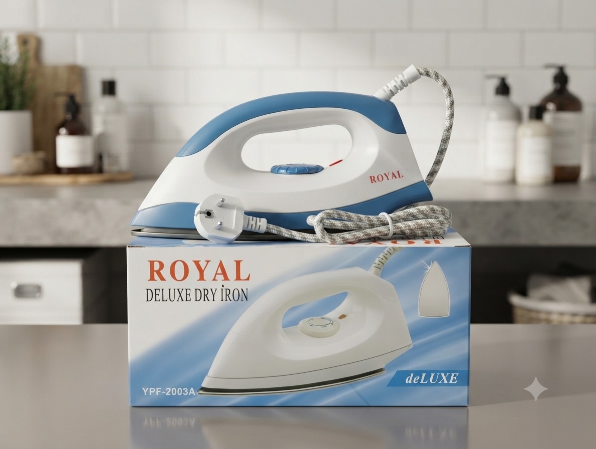 Royal Deluxe Dry Iron 1000W