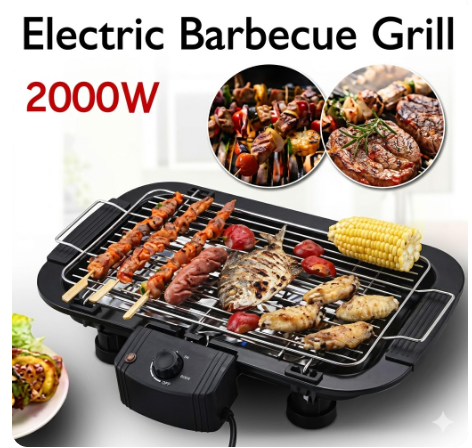 Electric BBQ Grill Machine