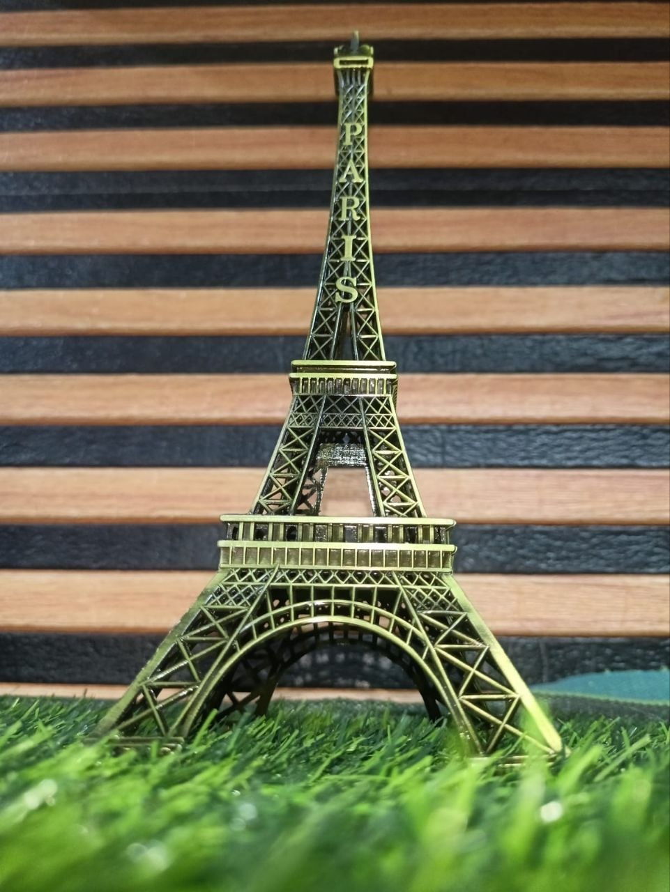Bronze Tone Metal Eiffel Tower