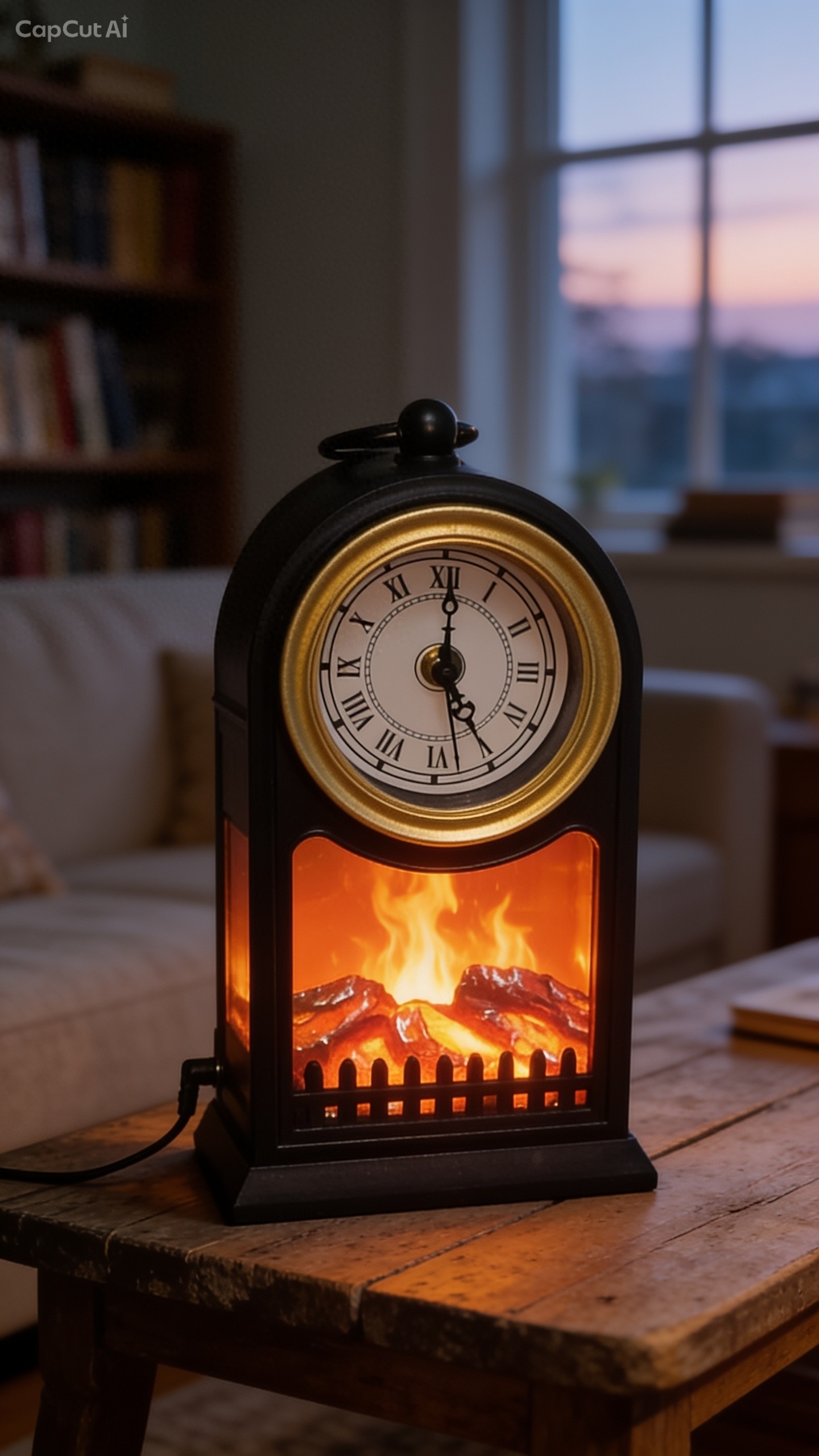 LED Fireplace Lantern